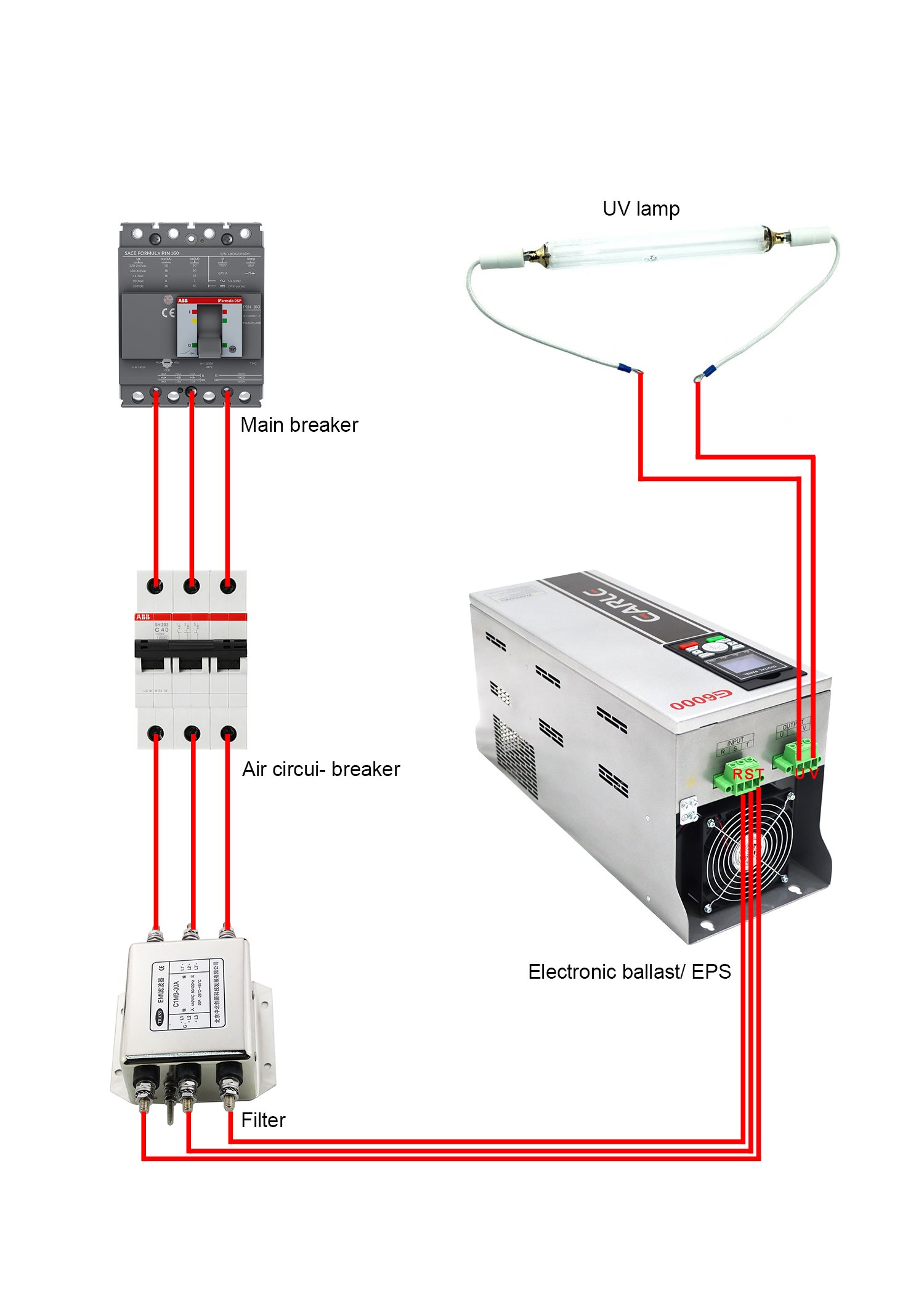 Electronic Ballast Wiring Diagram