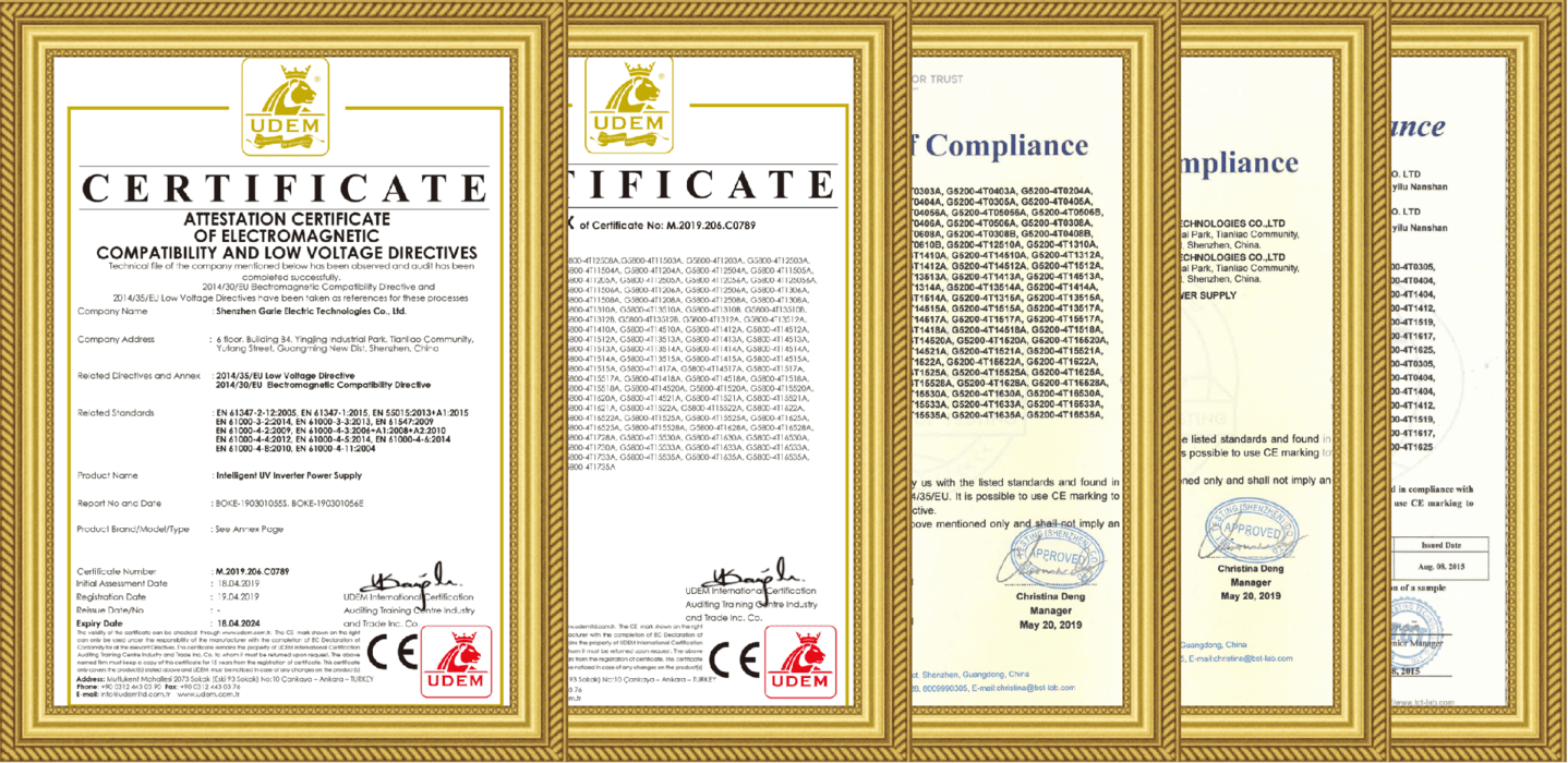 Certified & Proven Quality